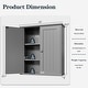 preview thumbnail 32 of 54, Futzca Bathroom Cabinet Wall Mounted, Storage Cabinet with Doors and Shelves