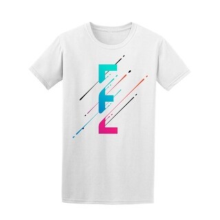Shop Modern Colorful Letter E Tee Men S Image By Shutterstock