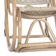 preview thumbnail 7 of 5, SAFAVIEH Bali Antique Grey Rocking Chair - 23.2" x 39.3" x 38.1"