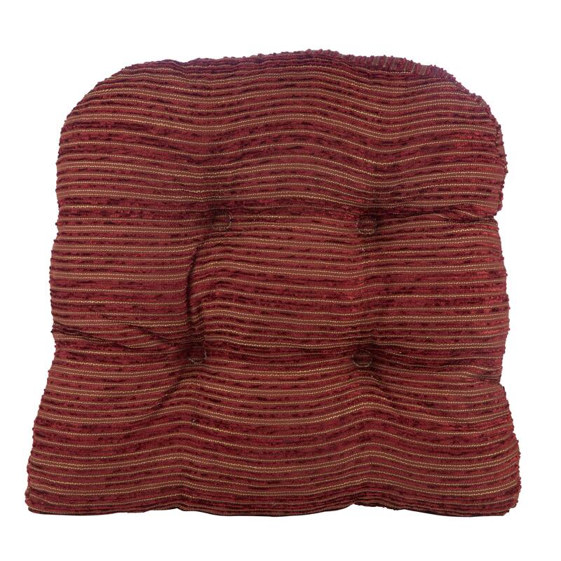 Klear Vu Chance Memory Foam Dining Chair Cushion Set (Set of 4)