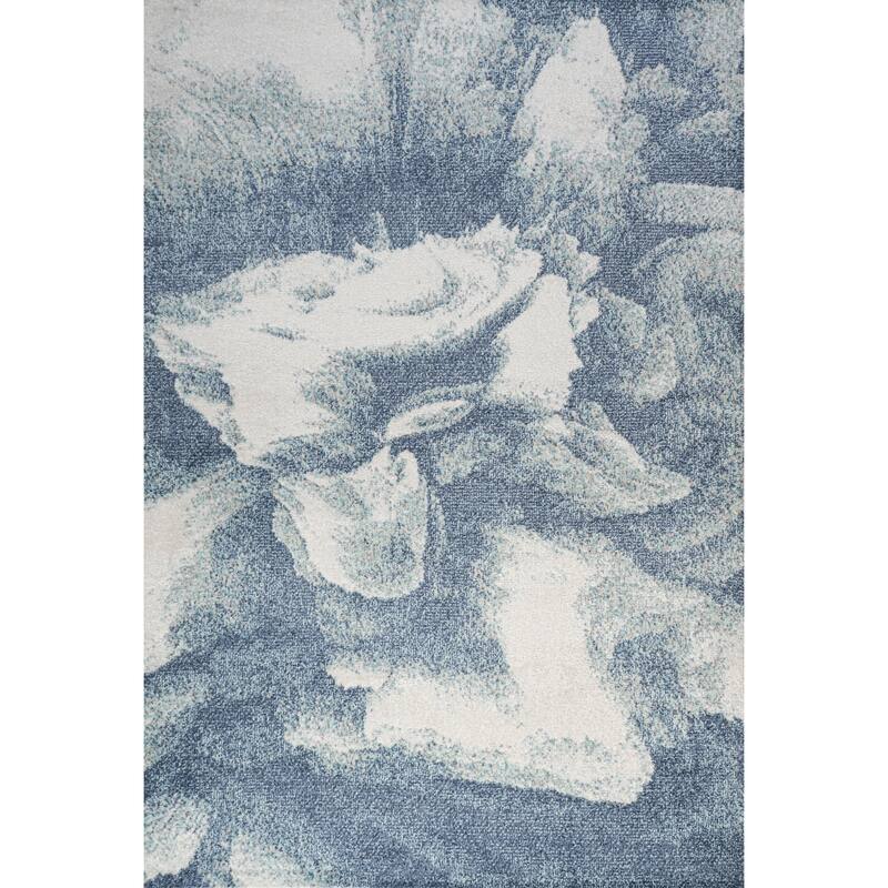 JONATHAN Y Marmo Abstract Two-Tone Modern Area Rug