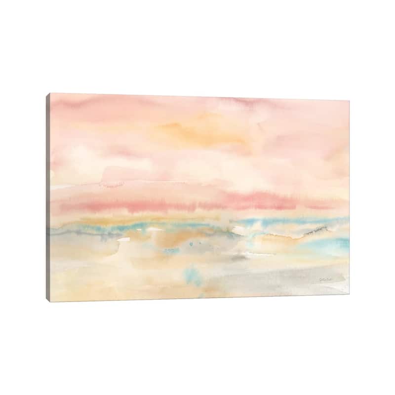 iCanvas "Blush Seascape" by Cynthia Coulter Canvas Print