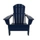 preview thumbnail 58 of 101, POLYTRENDS Laguna All Weather Poly Outdoor Adirondack Chair - Foldable