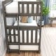 preview thumbnail 9 of 16, Max and Lily Twin over Twin Bunk Bed with Ladder on End and Trundle