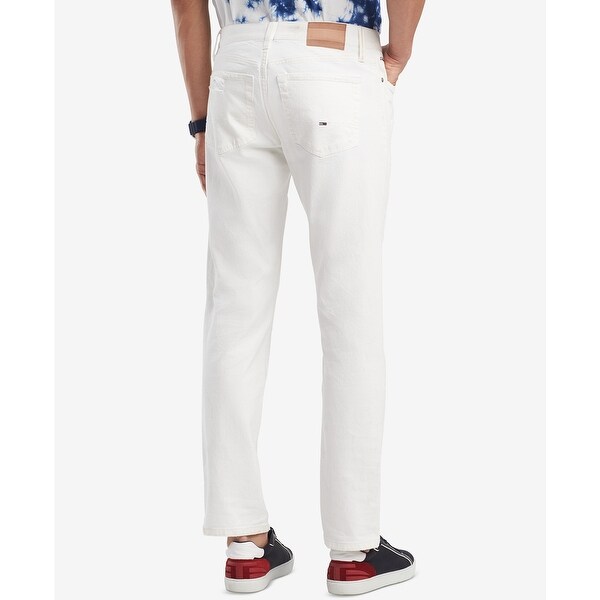 tommy hilfiger white jeans