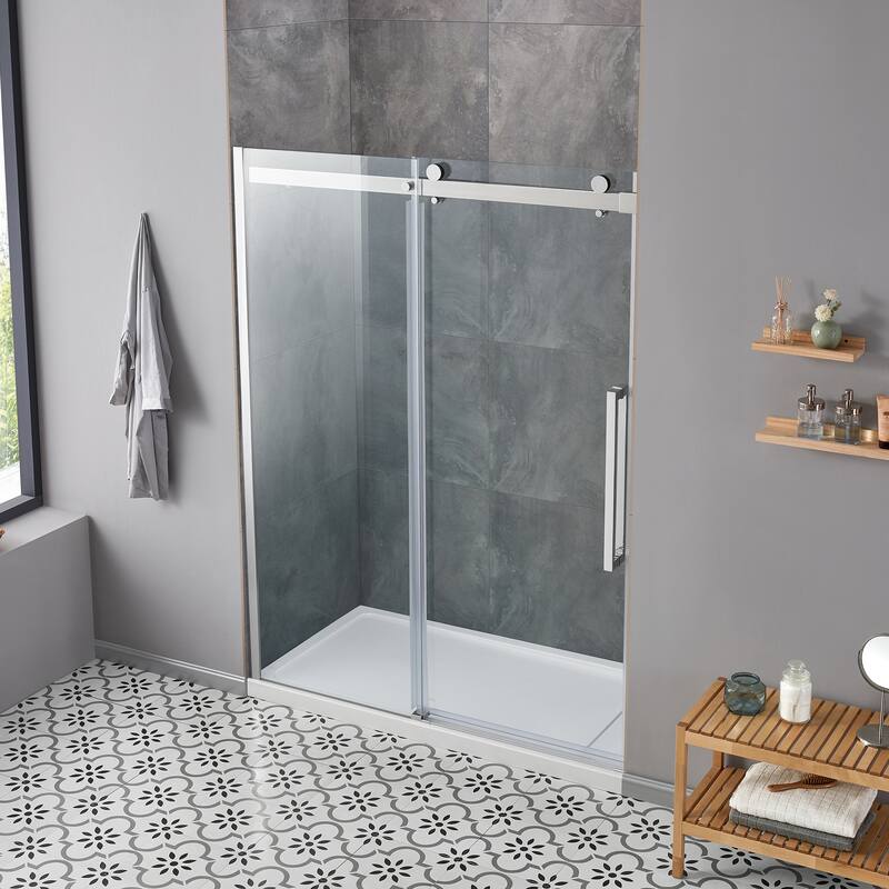 OVE Decors Bel Soft-Close Frameless Sliding Soft Close Shower Door