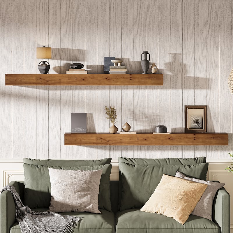74.8" Wall Mounted Floating Shelves for Wall