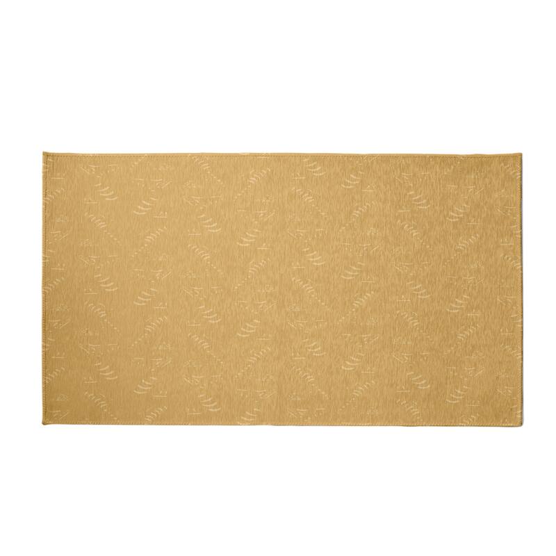 Muted Bongo Rug - 5' x 7' - Yellow