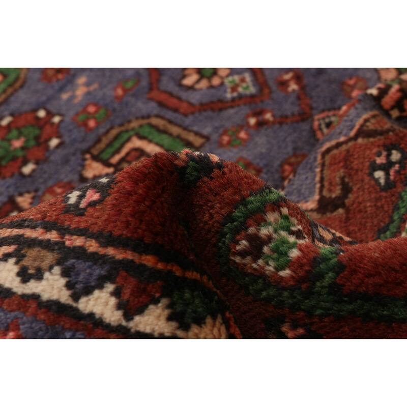 ECARPETGALLERY Hand-knotted Andelz Red Wool Rug - 3'9 x 6'4