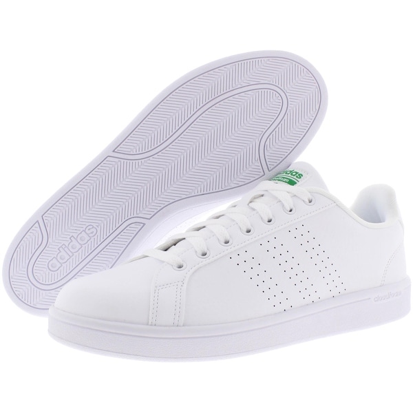 adidas advantage leather trainers mens