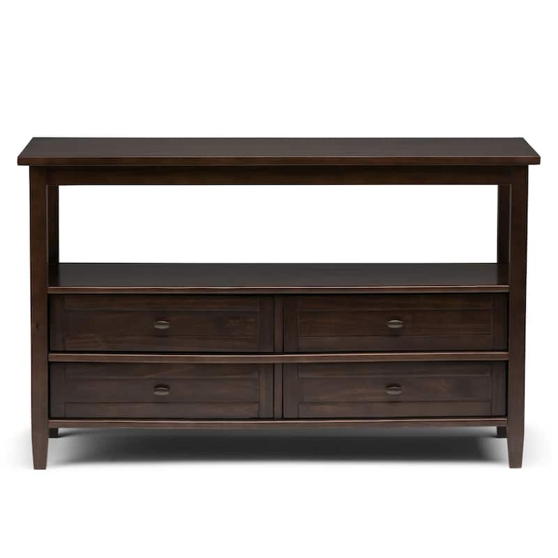WYNDENHALL Norfolk Wood Transitional Sofa Table - 48 Inches wide