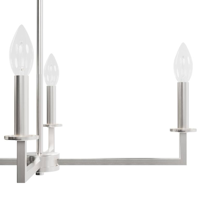 Hunter Bearden Chandelier - Entry, Dining Room, Kitchen Island - Transitional, Industrial, Contemporary, Candle
