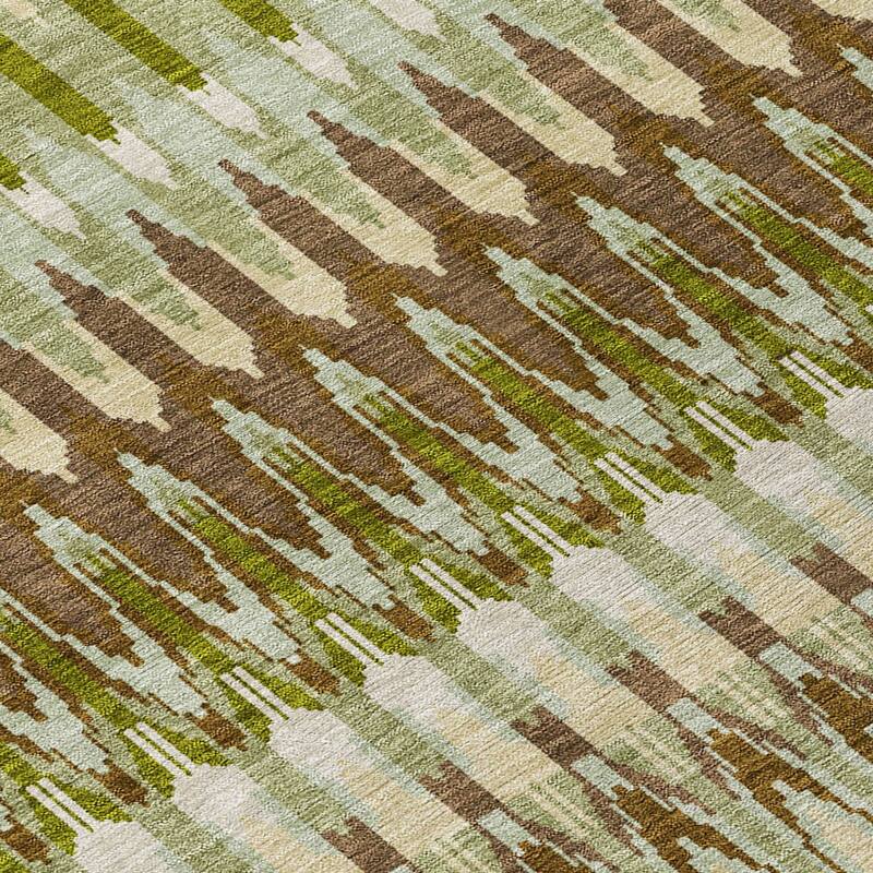HomeRoots Southwestern Transitional Rectangle Outdoor Rug