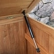 preview thumbnail 5 of 9, Cambridge Casual Kikori 60-inch Outdoor Teak Storage Box