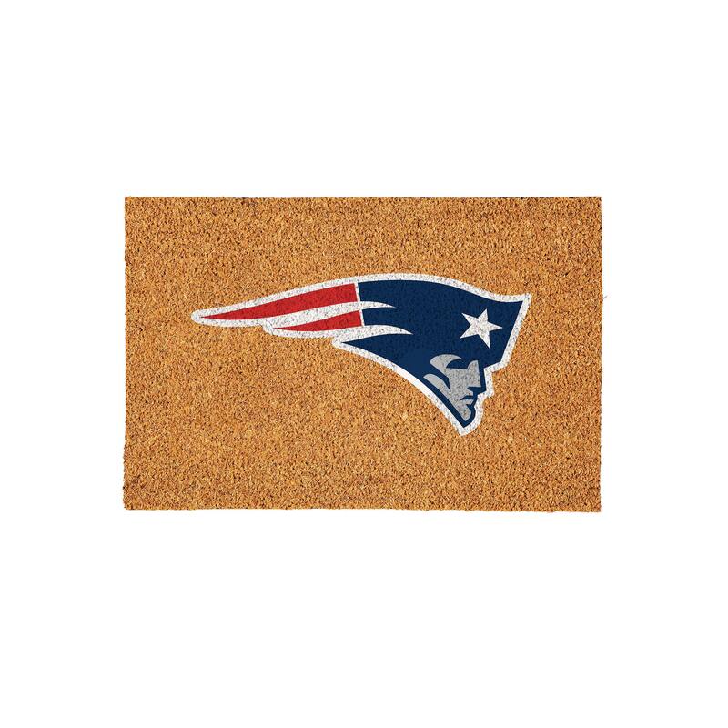 New England Patriots Full Color Indoor/Outdoor Coir Mat