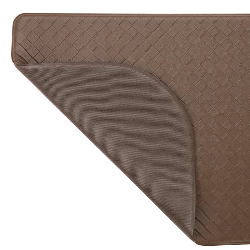 Chef Gear Playa Wedge Basketweave Anti-Fatigue Kitchen Wellness Mats
