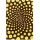 preview thumbnail 25 of 83, SAFAVIEH Soho Handmade Abstract Dots N.Z. Wool Area Rug 2' x 3' - Brown/Green