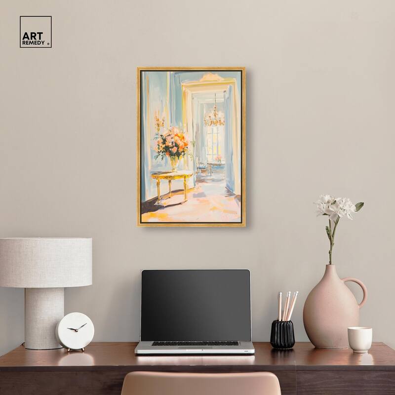 Glowing Room II Canvas by Art Remedy
