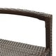 preview thumbnail 18 of 46, vidaXL 5 Piece Patio Bar Set Gray Solid Wood Acacia and Poly Rattan - 23.6" x 23.6" x 41.3"