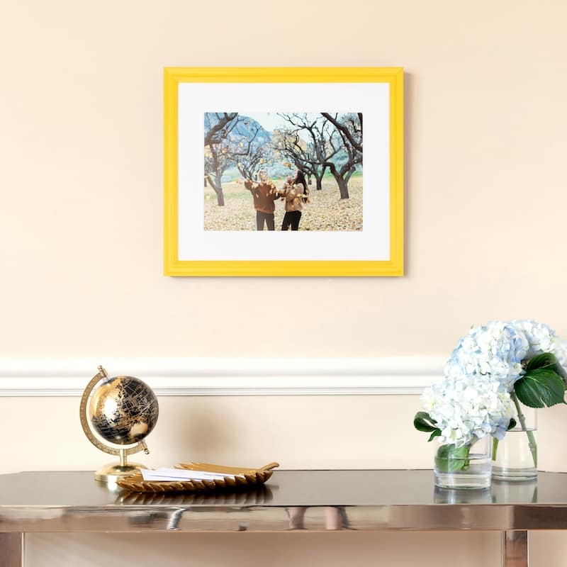ArtToFrames Classic Waves 18x24 Inch Picture Frame, 1.00 Inch Wood Poster Frame Available in Multiple Colors (60823-18x24)