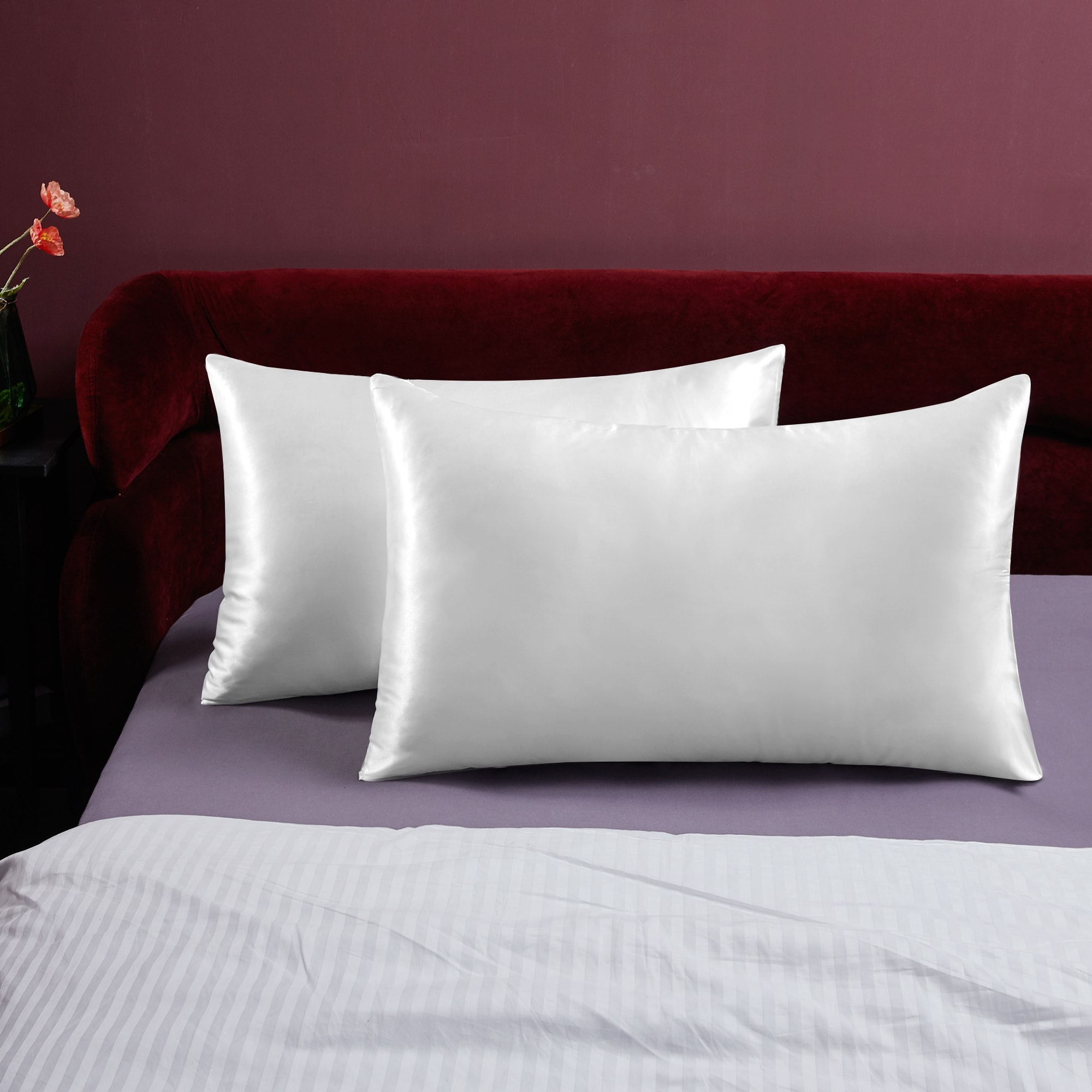 Satin pillowcases at bed bath and beyond shop