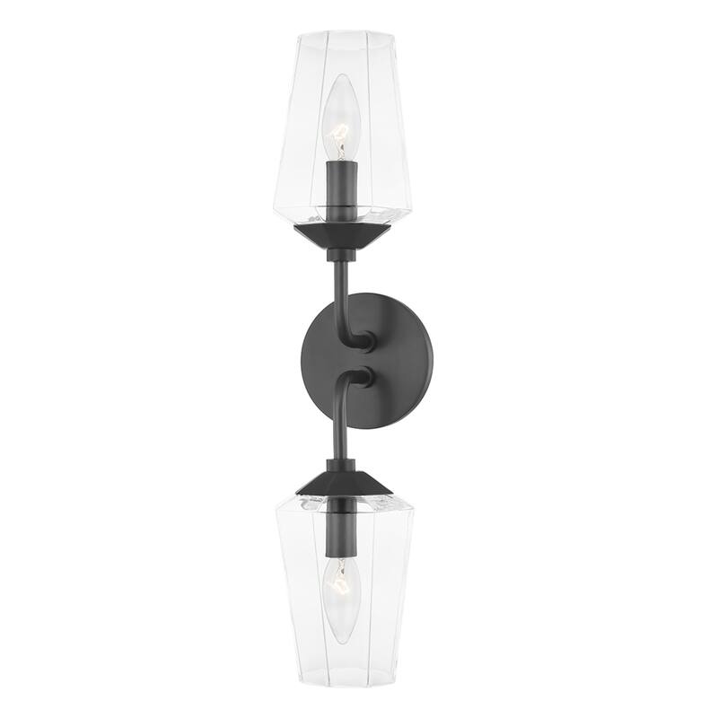 Mitzi by Hudson Valley Kayla Bath Bracket - 2 Lights - Old Bronze
