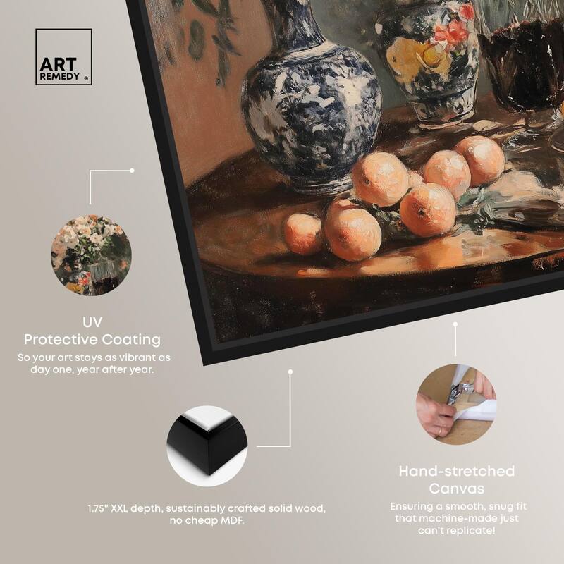 Afternoon Still Life Canvas by Art Remedy
