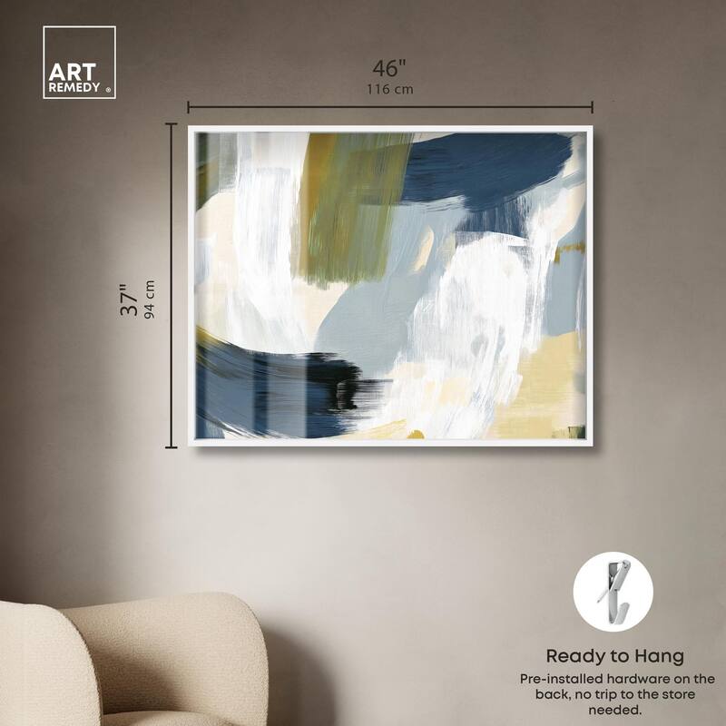Moss Layers II Shadowbox by Art Remedy