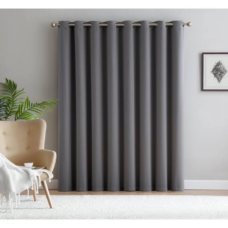 Home Sweet Home Dream Thermal Insulated Blackout Curtain Panels with Tie-Backs
