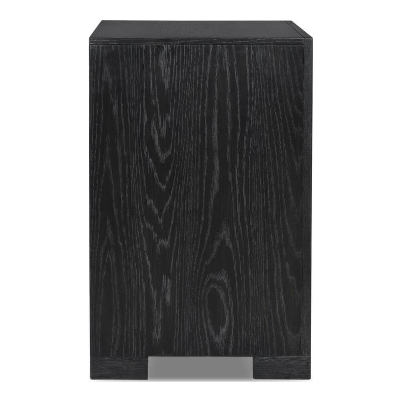 Furniture of America Durem II Modern Classic 5-Piece Solid Wood Panel Bedroom Set with 3-Drawer Nightstand