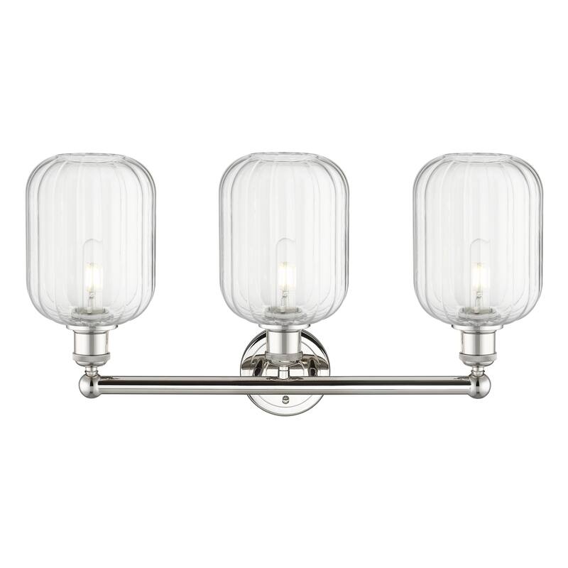 Innovations Lighting Endless Possibilities Edison - Preston - 3 Light 25" Jar Shade Bath Vanity Light
