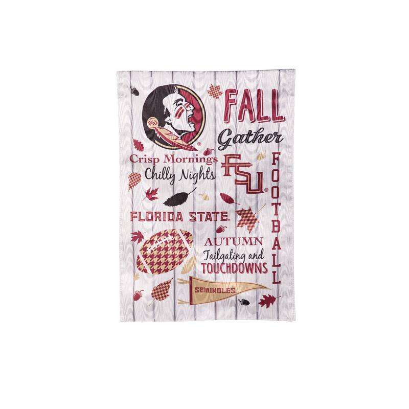 Florida State University, Moire Flag, Garden, Fall Seasonal
