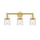 Option Satin Gold / Clear Deco Swirl / Multi-Colored