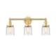 Option Satin Gold / Clear Deco Swirl / Multi-Colored