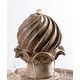 preview thumbnail 6 of 9, Kenroy Home Frost 44-1/4" Tall Solar Powered Outdoor Floor Fountain - Sandstone