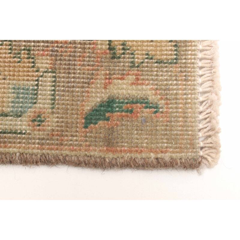 ECARPETGALLERY Hand-knotted Antalya Vintage Copper Wool Rug - 2'11 x 4'9