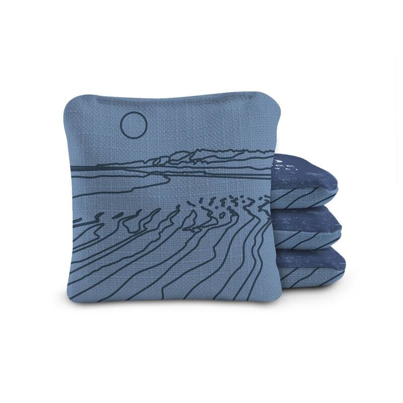 Cape Cod National Park Dual Sided Pro Cornhole Bags (Set of 4)