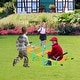 preview thumbnail 1 of 4, Plastic Seat Playground Equipment Cute Baby Plastic Rocker Outdoor Children Blue and Green Steel Tube for Kids Age 3+ Green