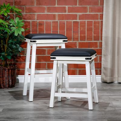 DTY Indoor Living Cortez Bonded Leather Counter or Bar Stool