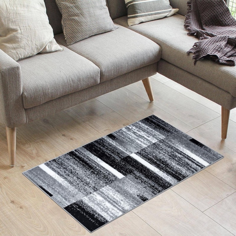 Luxe Weavers Art Deco Abstract Geometric Area Rug
