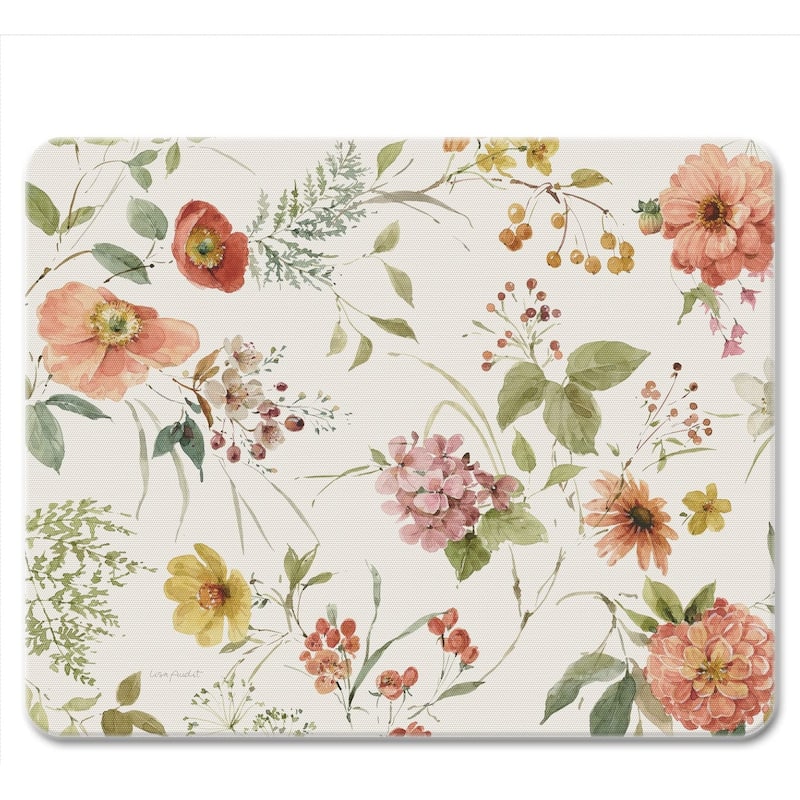 Blessed by Nature Decorative 3mm Heat Tolerant Tempered Glass Cutting Board 10" x 8" Manufactured in the USA Dishwasher Safe - Multi