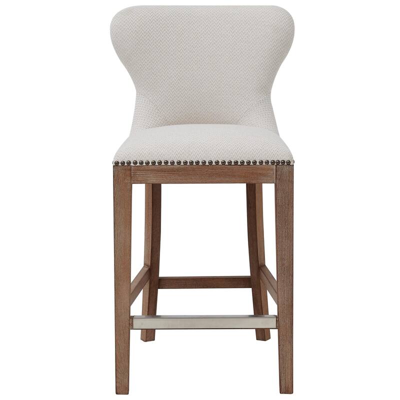 NPD Furniture Dorsey Fabric Counter Stool