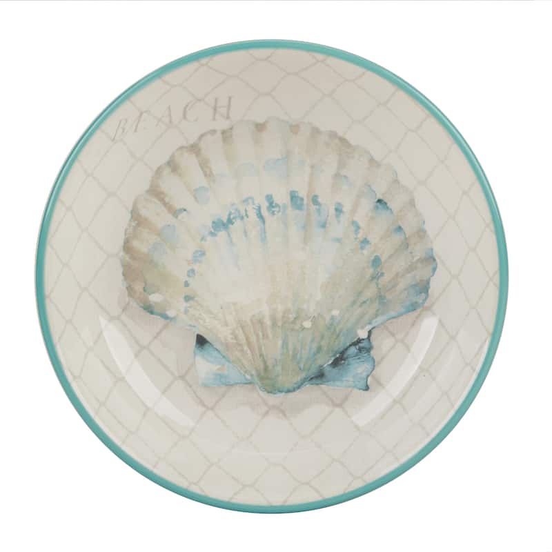 Certified International Ocean View Set of 4 Soup Bowls - 9" Diam x 2"