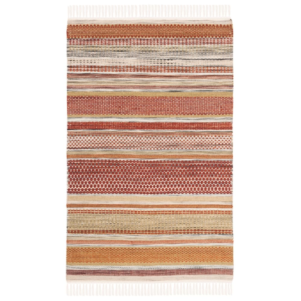 SAFAVIEH Handmade Striped Kilim Karissa Stripe Wool Rug with