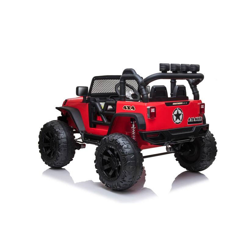Powerful 24V Electric Car for Kids with Adjustable Speed and Manual Modes