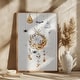 preview thumbnail 2 of 5, "Halloween Dreamcatcher" Framed Print Wall Art
