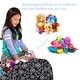 preview thumbnail 55 of 187, Kids Bean Bag Chair Cover Stuffed Animal Storage or Toy Organizer