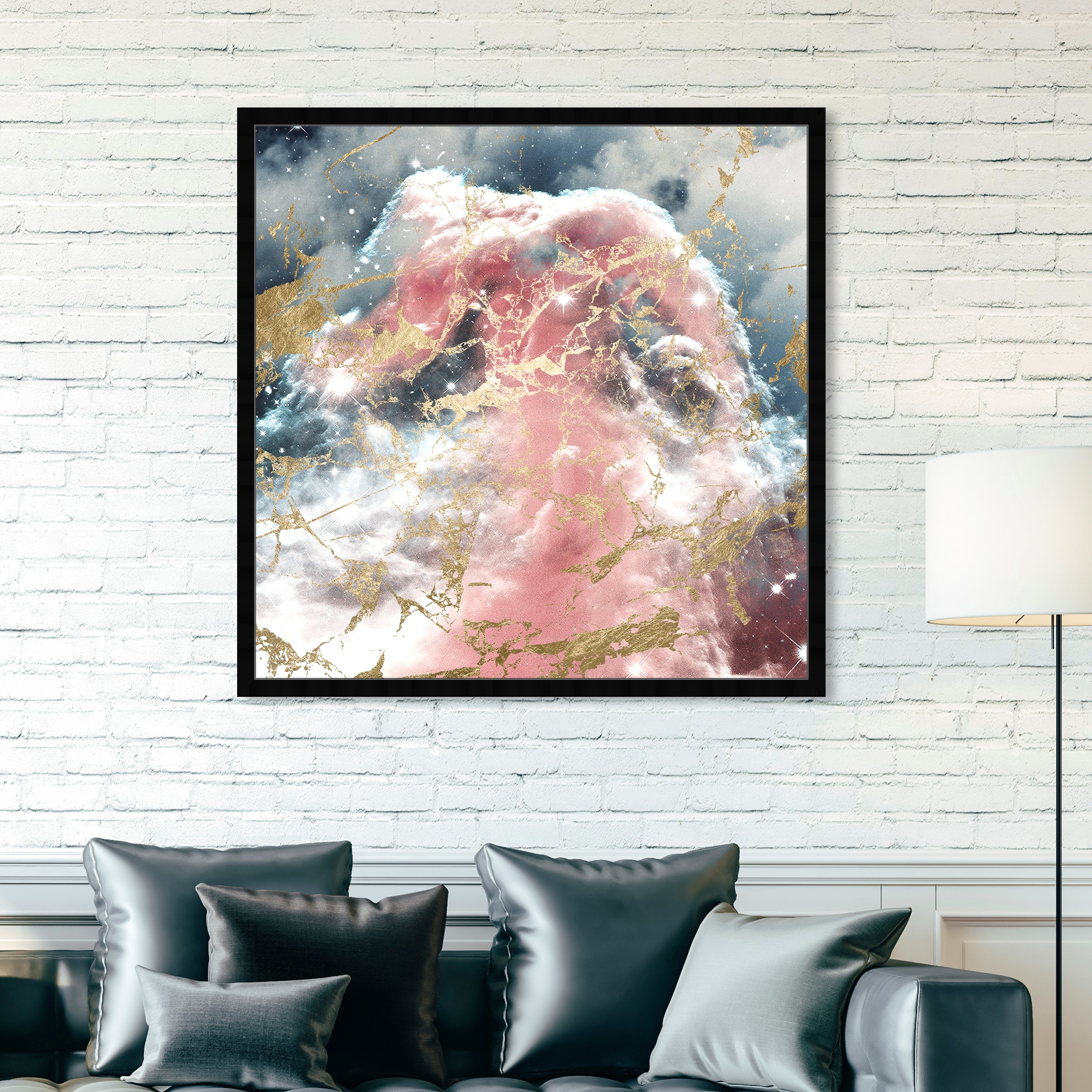 Shop Oliver Gal A Galaxy Dream Abstract Framed Wall Art Prints