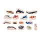 preview thumbnail 2 of 4, TickiT Wooden Sea Life Blocks - Set of 15 - Natural