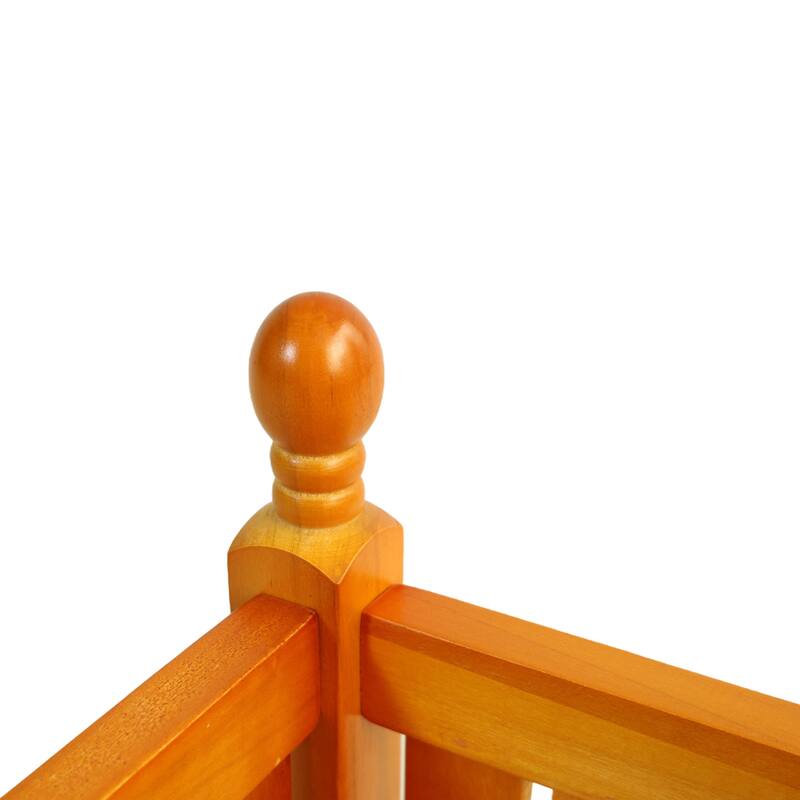 Outdoor Flower Planter Box for Potted Flowers, Herbs and Vegetables